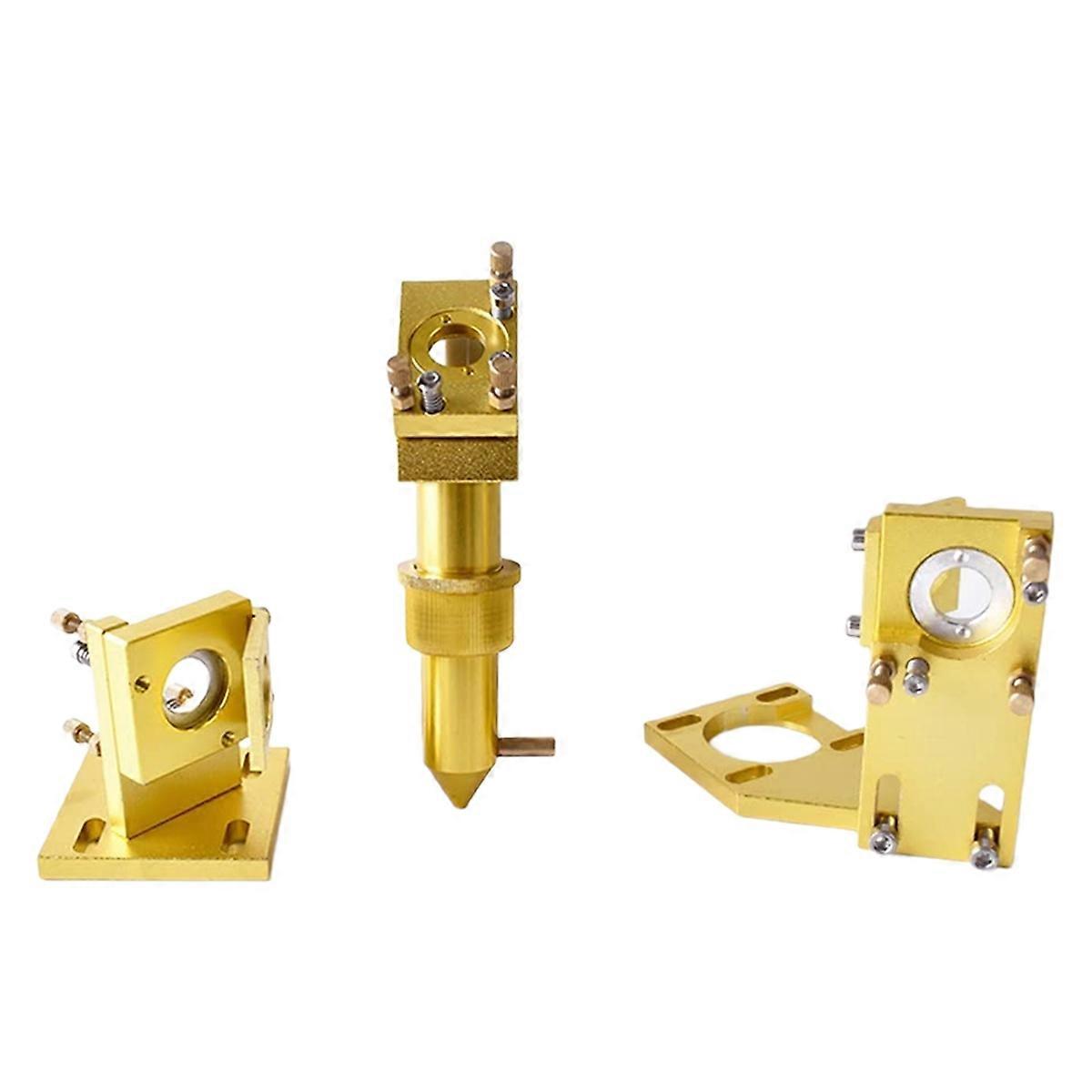Head Set 20mm Mo Si Mirror Integrative Mount Holder for 4060 K40 Machine (20mm, Whole Set)