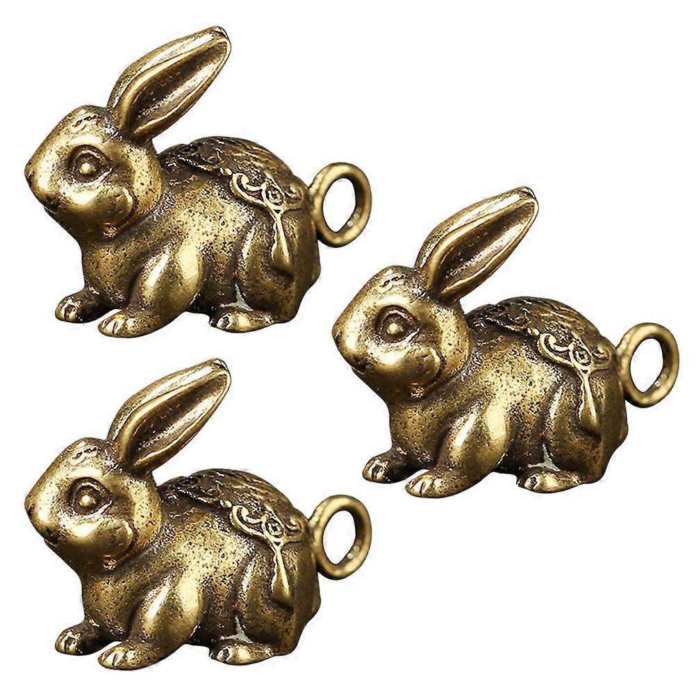 Bunny Statuette Keychain, Functional and Aesthetic, Reliable Durability