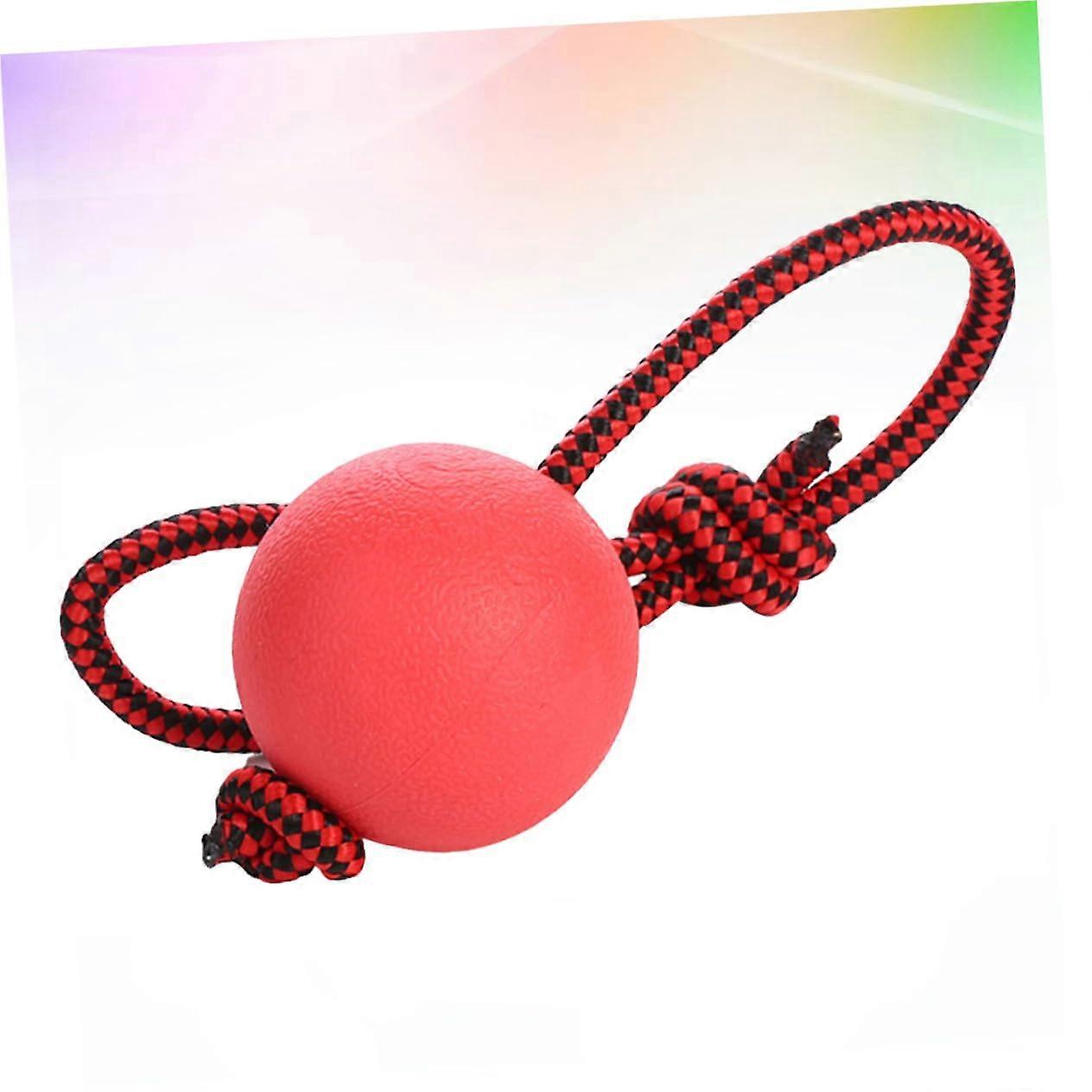 Creative Dog Chew Toy Durable Rubber Ball With Elastic Material For Teeth Brushing And Stress Relief Diameter