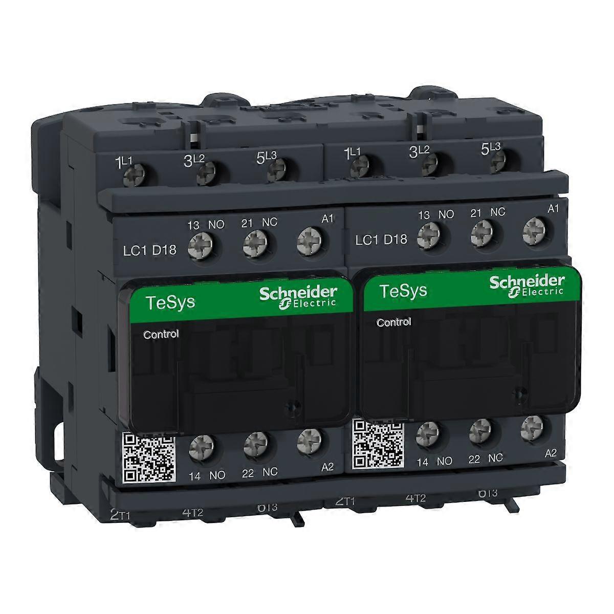 施耐德接触器 3 极 18a 48v 交流 Tesys D Lc2d18e7