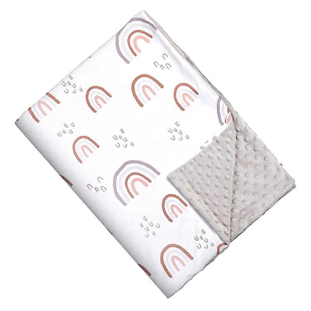 Comforting Blanket For Rectangle Travel Blanket For Car Seat Use 100x75cm Warmth 1Set