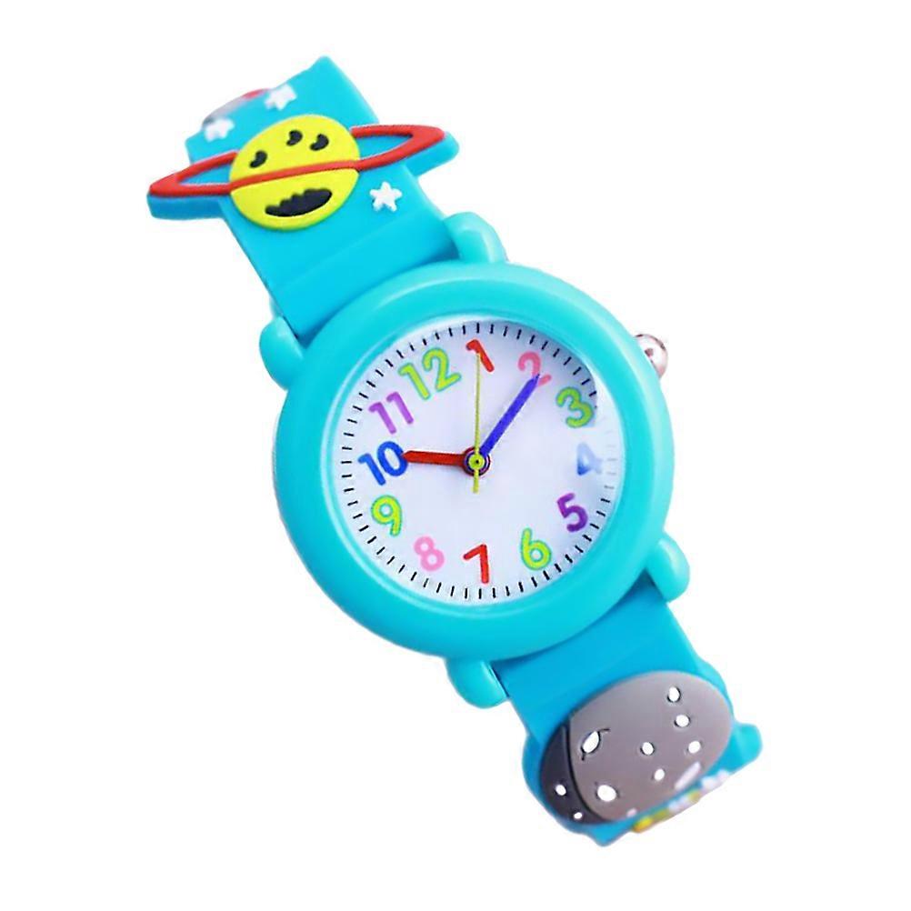 Creative Children Watch 1Pc Timekeeping Wrist Watch Suitable For Kids 19X2.8X1.4CM Circular Design Quartz Movement