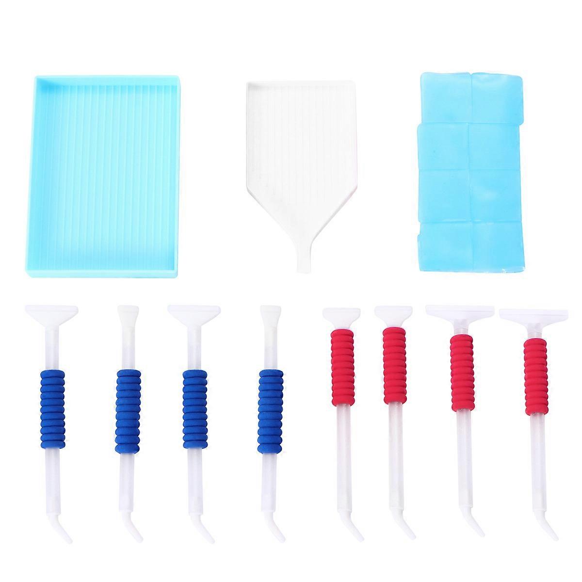 1 Set Ergonomic Non Slip Drawing Tool with Curved Painting Pen for DIY Art, Cross Stitch, and Embroidery Projects