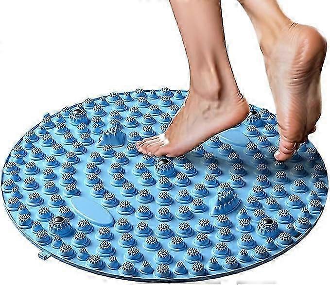 Tapis d’acupression pour le massage des pieds avec 5 aimants, coussin de réflexologie pour le confort de marche et d’assise