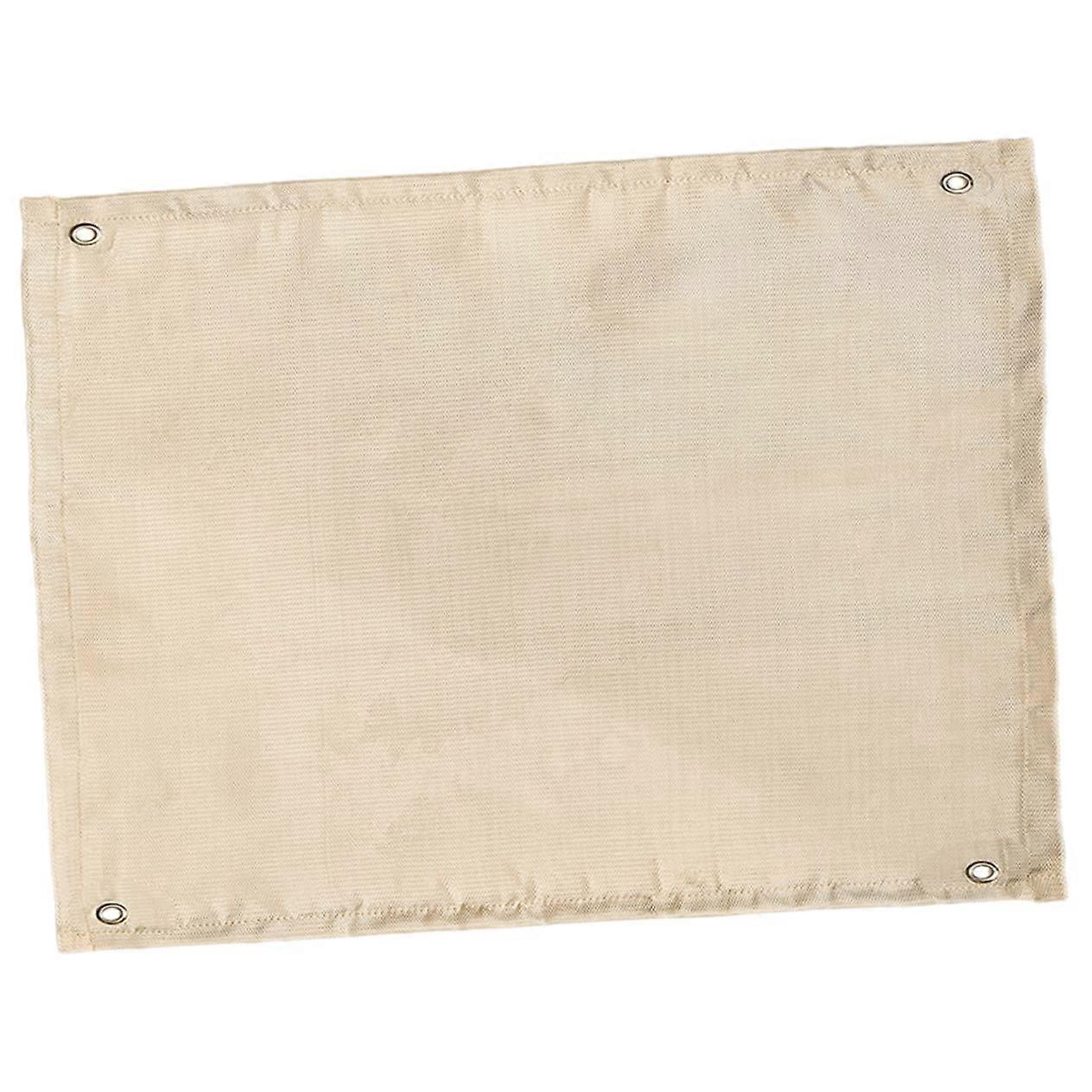 Fire Mat for Fire Pit Fibreglass Beige