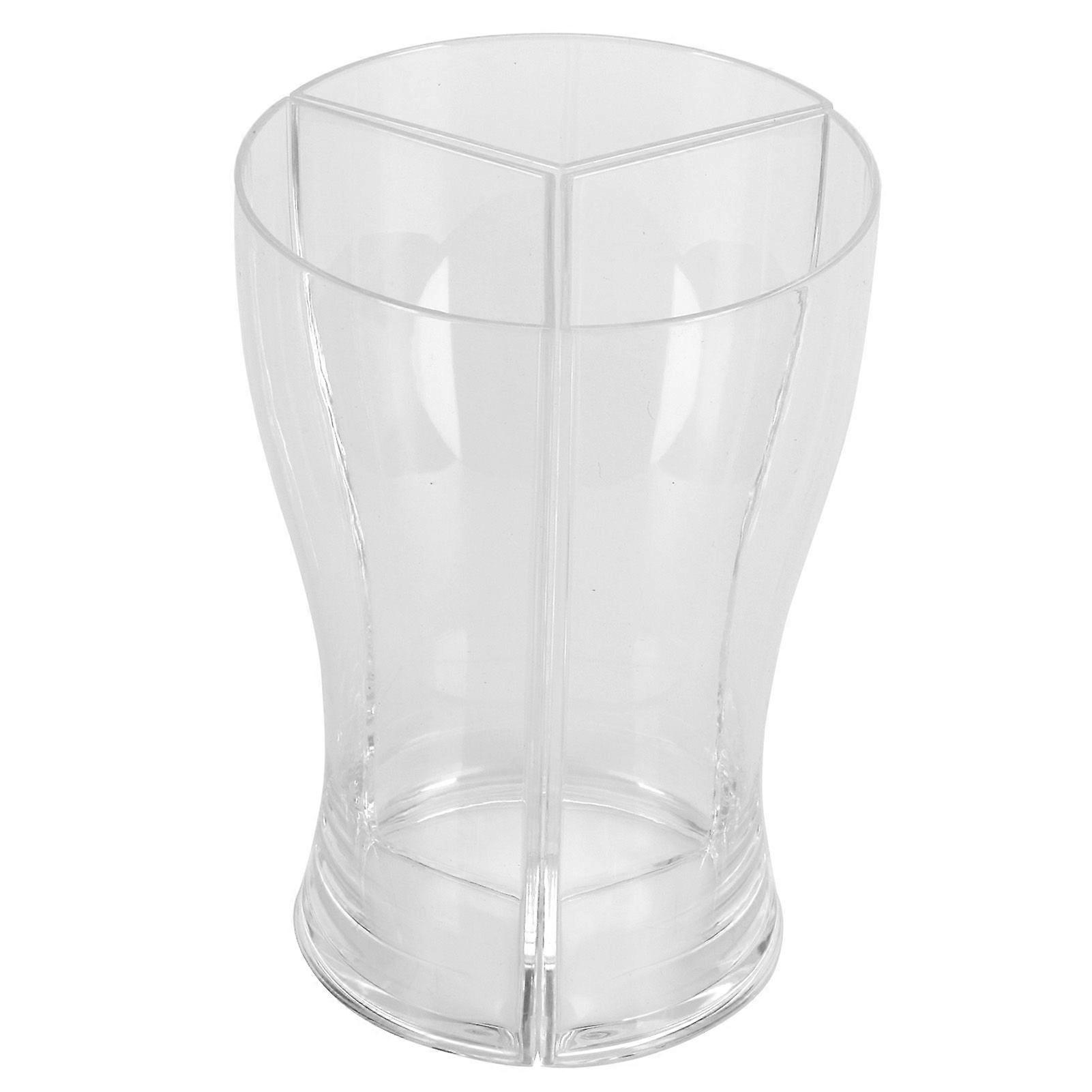 3-i-1 multifunksjons øl- og brennevinsdelerkopp i akryl til bursdags- og høytidsfester