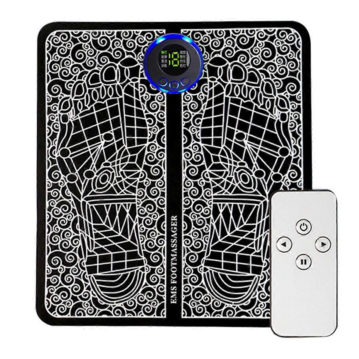 Massage Pad 8 Modes Foot Circulation Massager Rechargeable