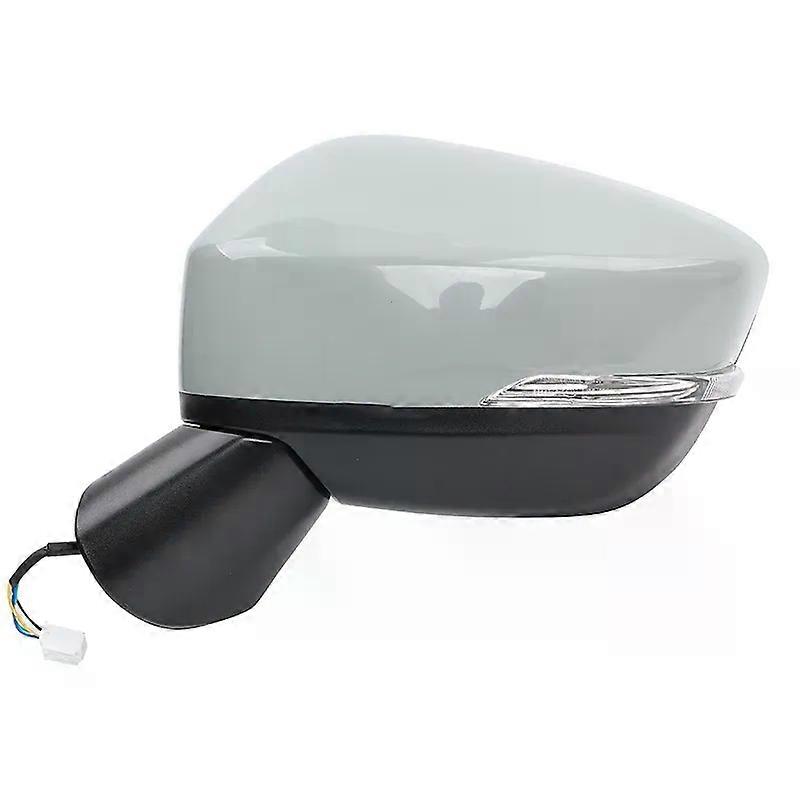 Car Outside Rearview Mirror with LED Turn Signal Light Side Reverse Mirror Car Accessorie For Mitsubishi Eclipse Cross 2018 2019