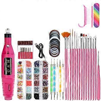Nail art tool set, dries quickly and is easy to operate, suitable for nail art, daily nail art set