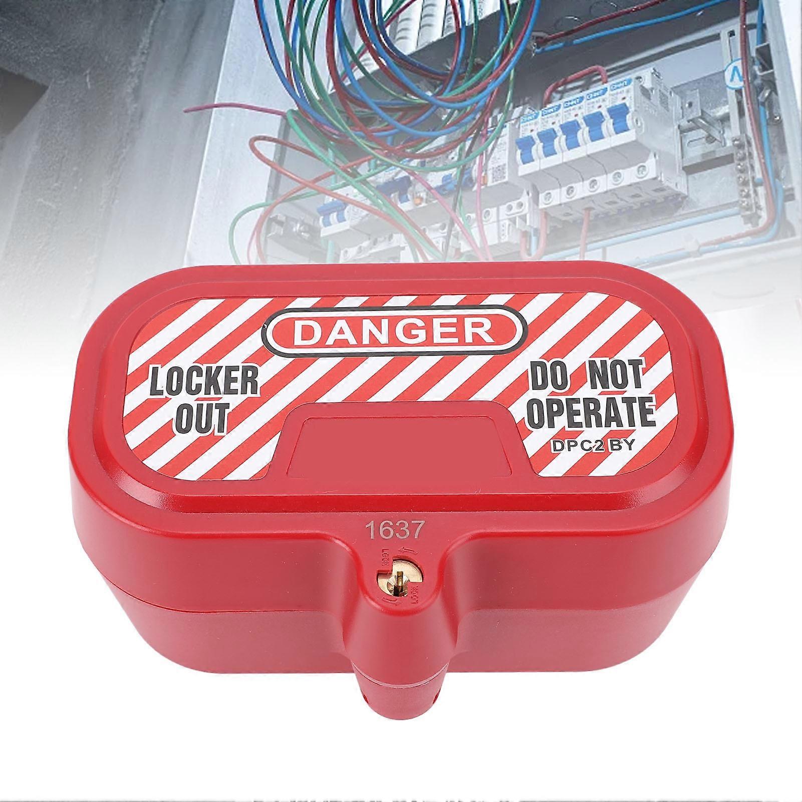 Plug Lockout Box DPC2 High Strength PA ABS Industrial Safety Lock