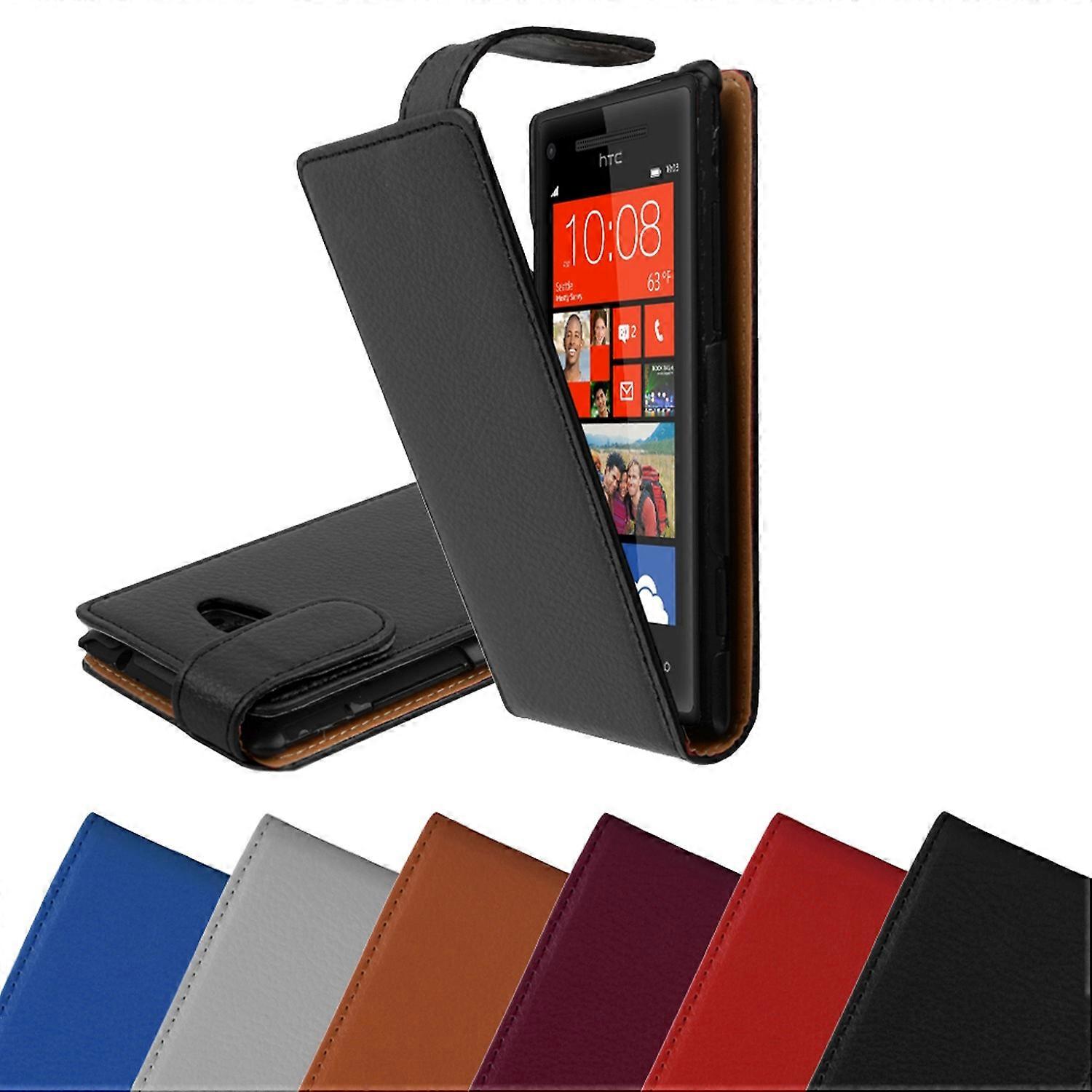 Case for HTC 8X Foldable Phone Case - Cover - with Magnetic Closure