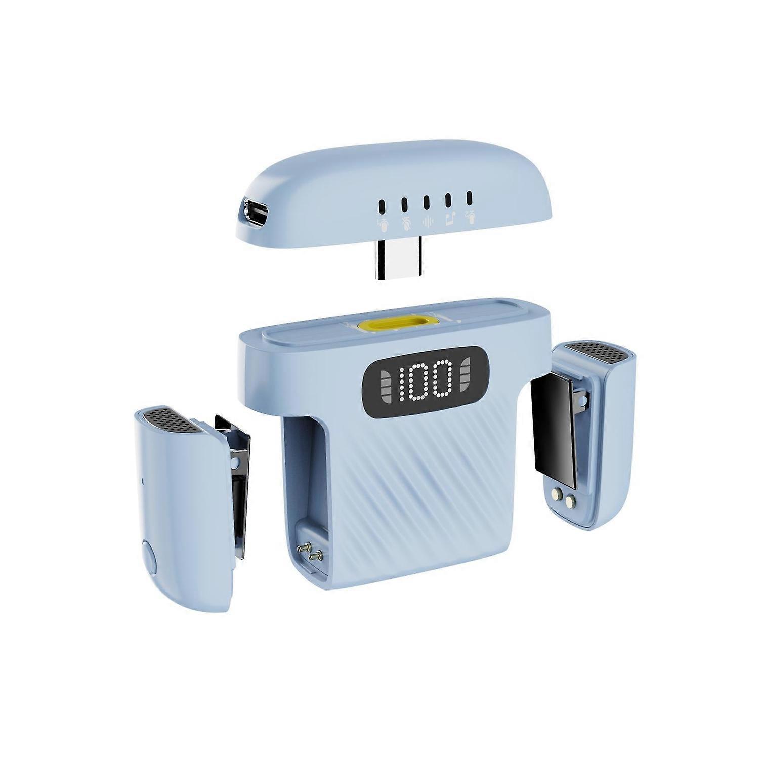 Wireless Collar-clip Microphone With Charging Case