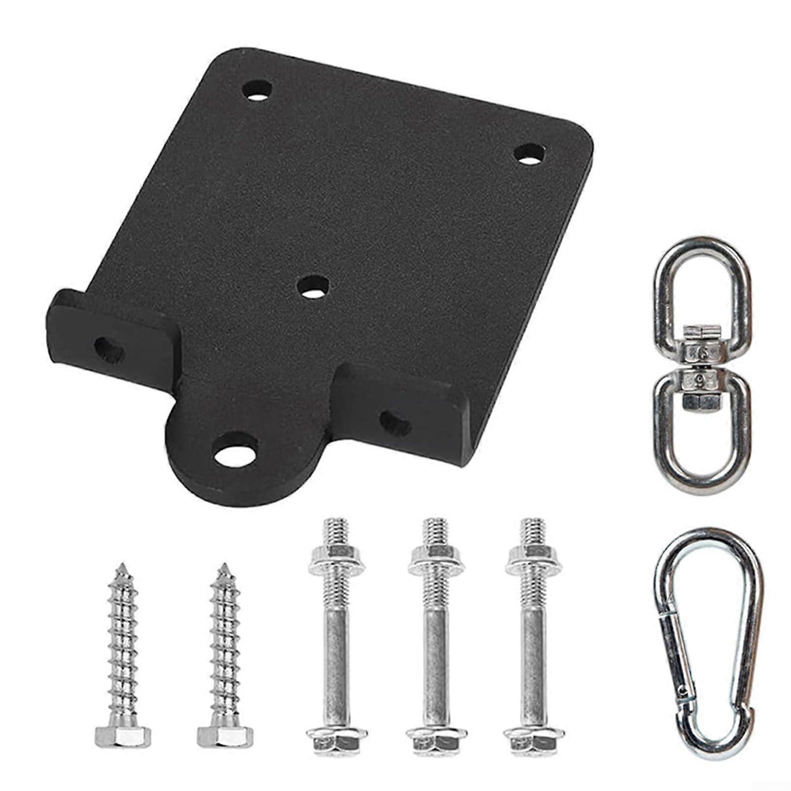 Sturdy Metal Punching Bag Mount 360° Swivel Hanger Bracket for Boxing MMA Training Home Gym Easy Installation