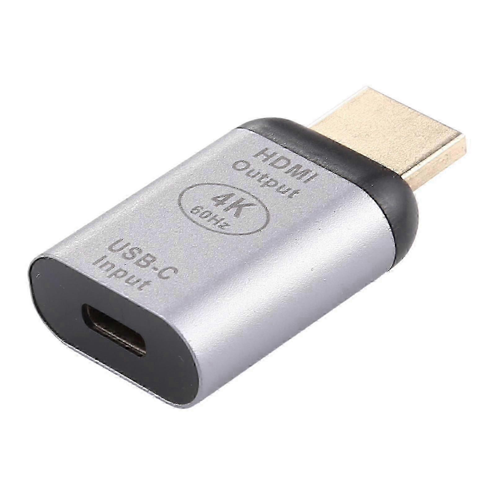 USB 3.1 Type-C to HDMI Adapter 4K 60Hz for MacBook, Chromebook Pixel, Laptops