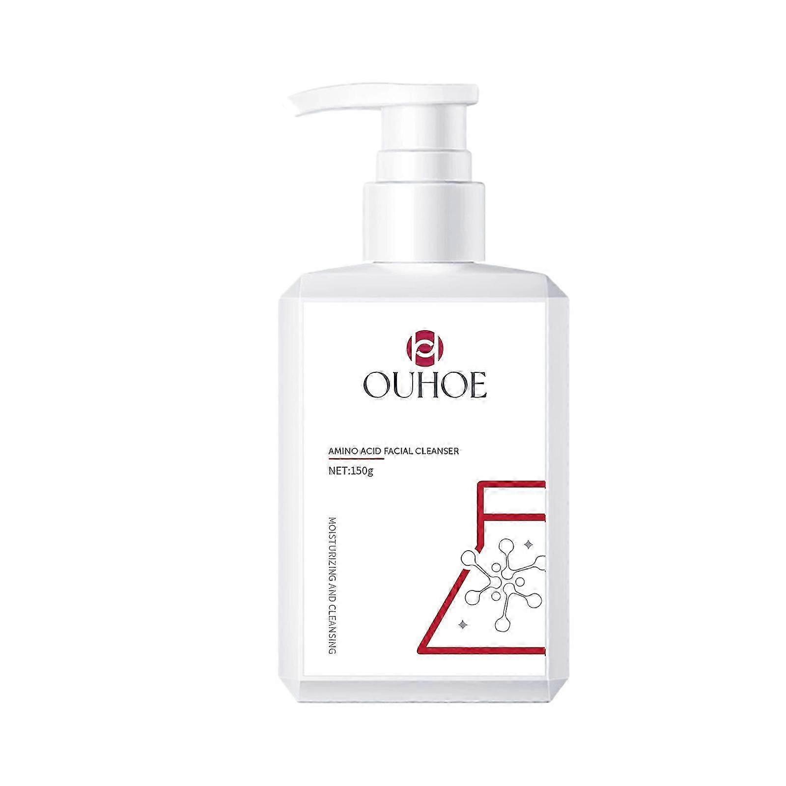 OUHOE Facial Cleanser: Facial cleanser for pore cleansing, moisturizing, and hydrating the skin, leaving it soft, fresh, and firm.