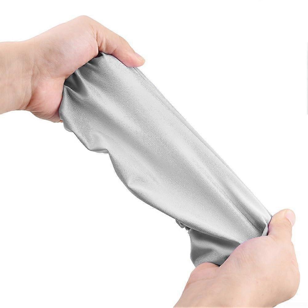 Cloth Wireless Keyboard Dust Cover Non-Slip Design for Full-Size Keyboards, Enhanced Typing Comfort, Grey Color
