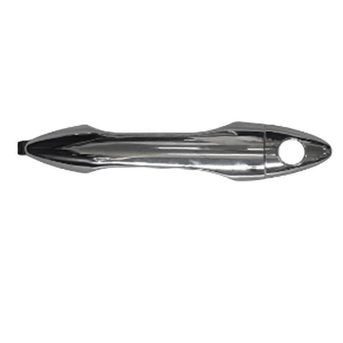 Front Left Door Chrome Outer Handle with Catch for IX35 2010-2015, Compatible with Part Numbers 82652-2Z010 & 82652-2S010