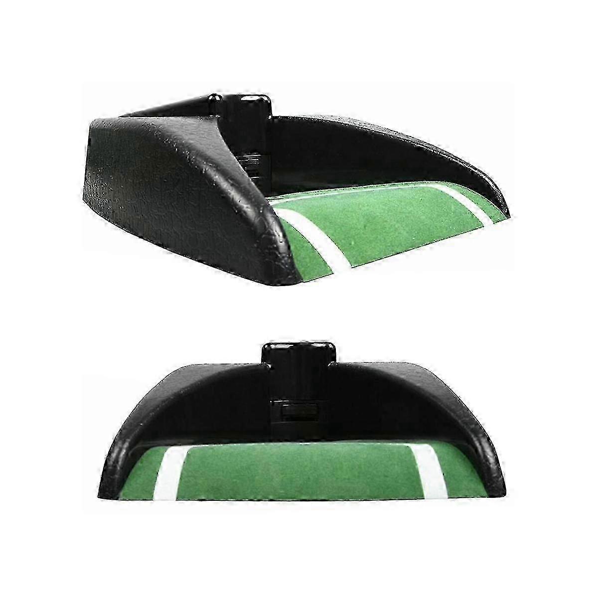 Automated Golf Training Aid with Self-Hitting Cup and Practice Putter Set