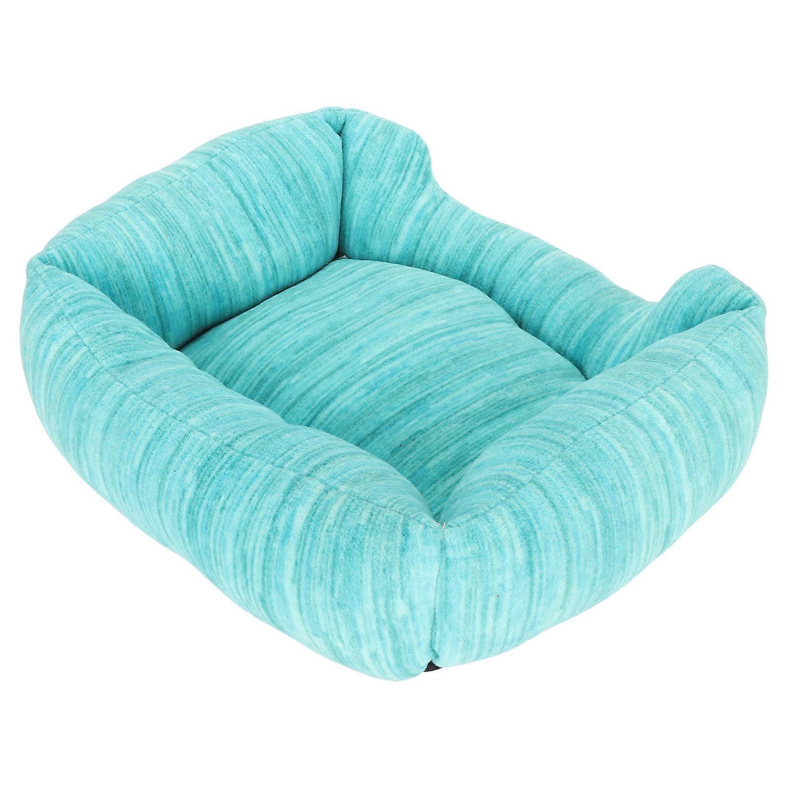 Pet Sofa Bed Soft Flannel Cushion 41x35x15cm for Small Pets