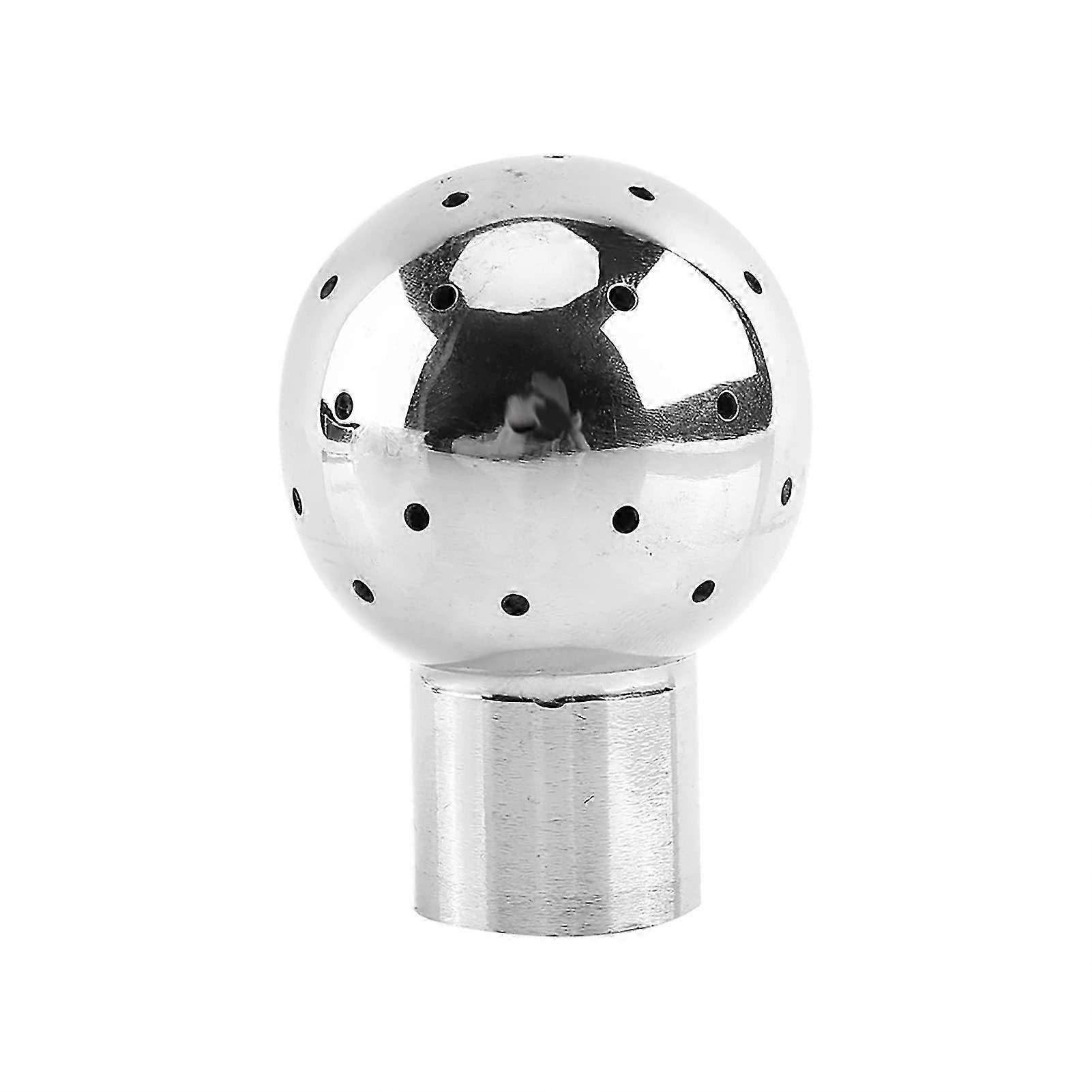 Stainless Steel Tank Cleaning Ball, 16cm Diameter, Low Water Usage, Self-Cleaning with Rotating Nozzle