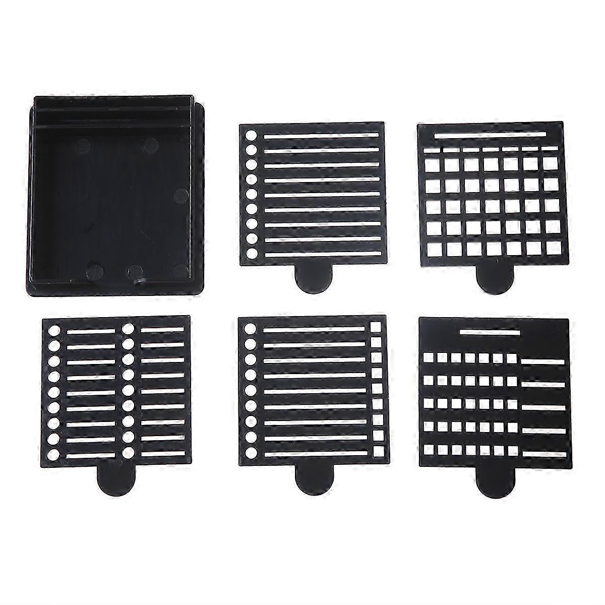 Sticky Note Stencil Template,Sticky Notes Dispenser Black