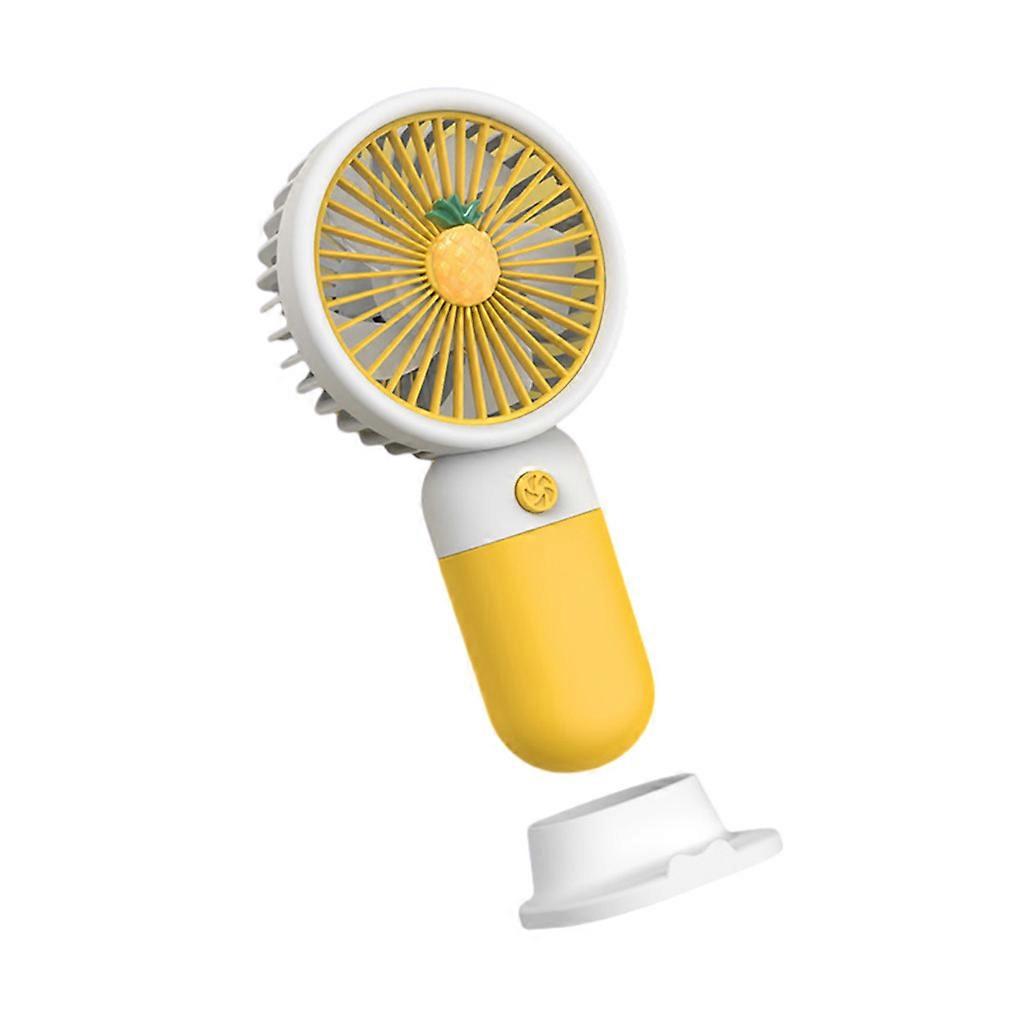 Handheld Portable Fan Rechargeable Personal Cooler Work Study Cooling