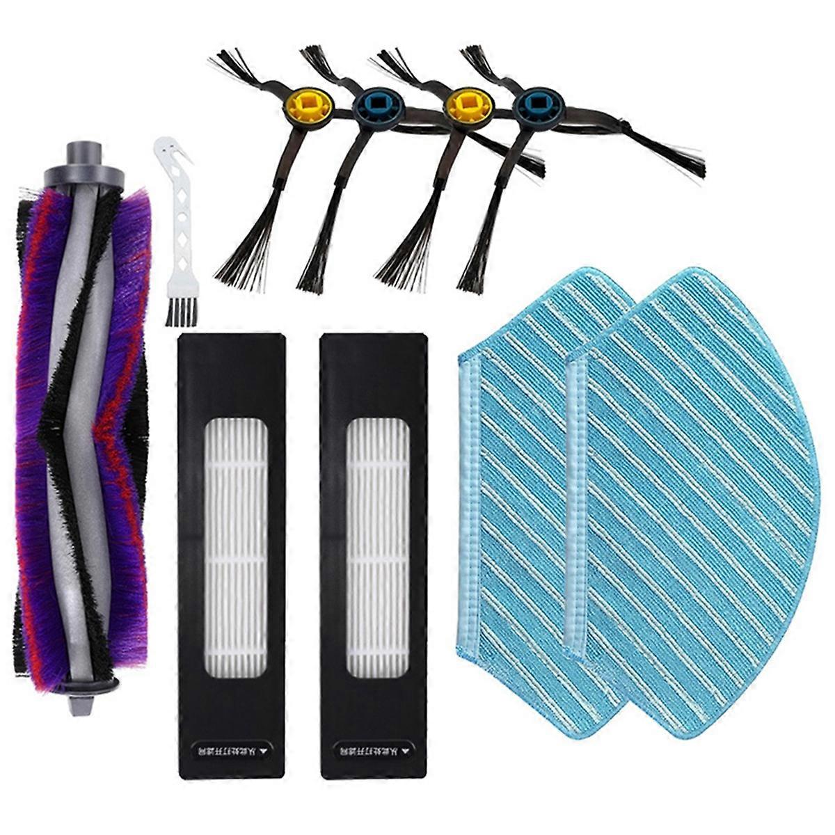 10PCS for M7 / M7 Pro / M7 Max / NER700 Vacuum Cleaner Replacement Part Main Side Brush Filter Mop Cloth