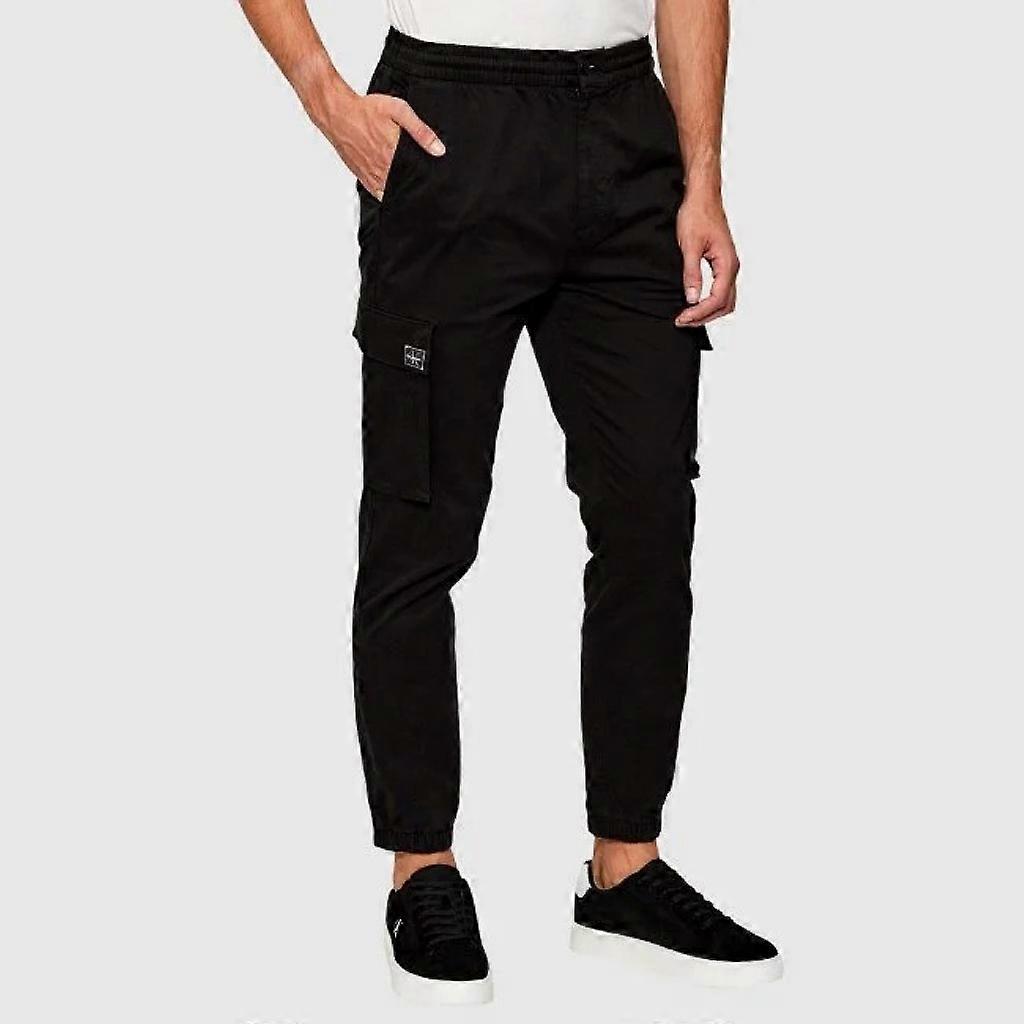 Calvin Klein úzké elastické keprové kalhoty do auta