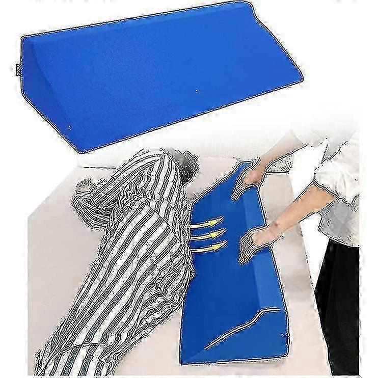 Bed wedge pillow for acid reflux, comfortable incline support