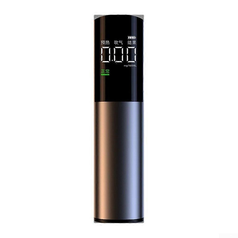Alcohol Tester Compact BlowType Breathalyzer With LED Digital Display For Safe Driving Portable Car Breathalyzer
