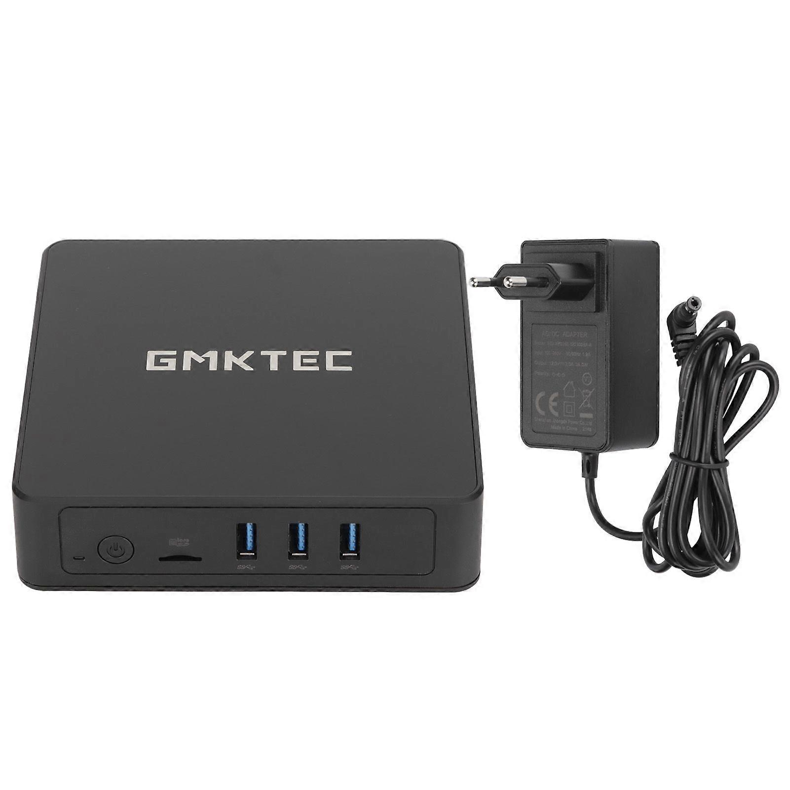 Mini PC 4 Cores 4 Threads 8GB+256G 4K 60Hz DP Micro Gaming Computer for Win 11 Home System