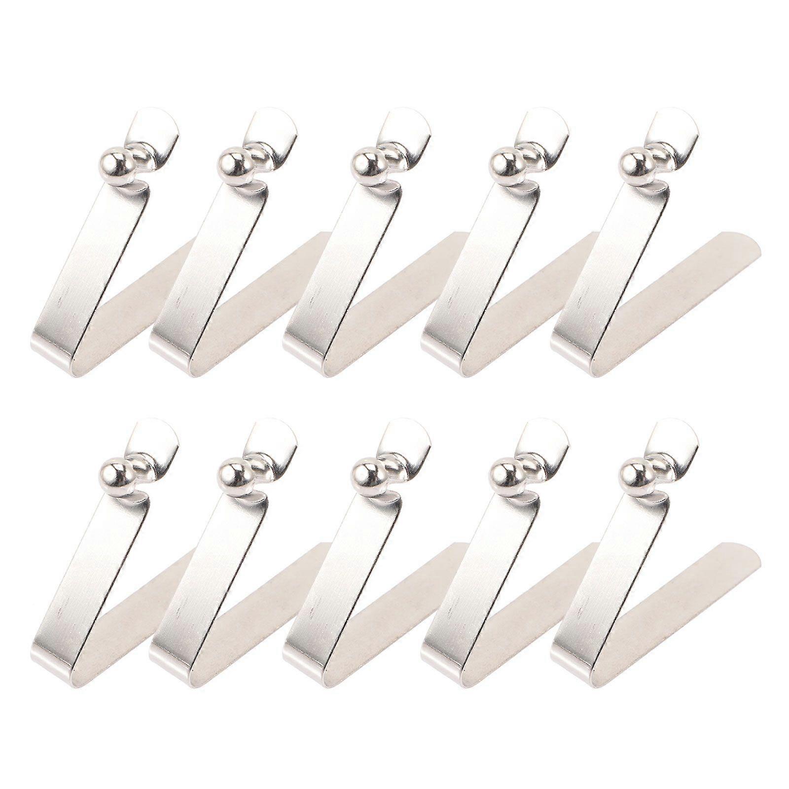 20Pcs Buckle V Shape Snap Clip Boat Spring Kayak Paddle for DIY Locking Tube