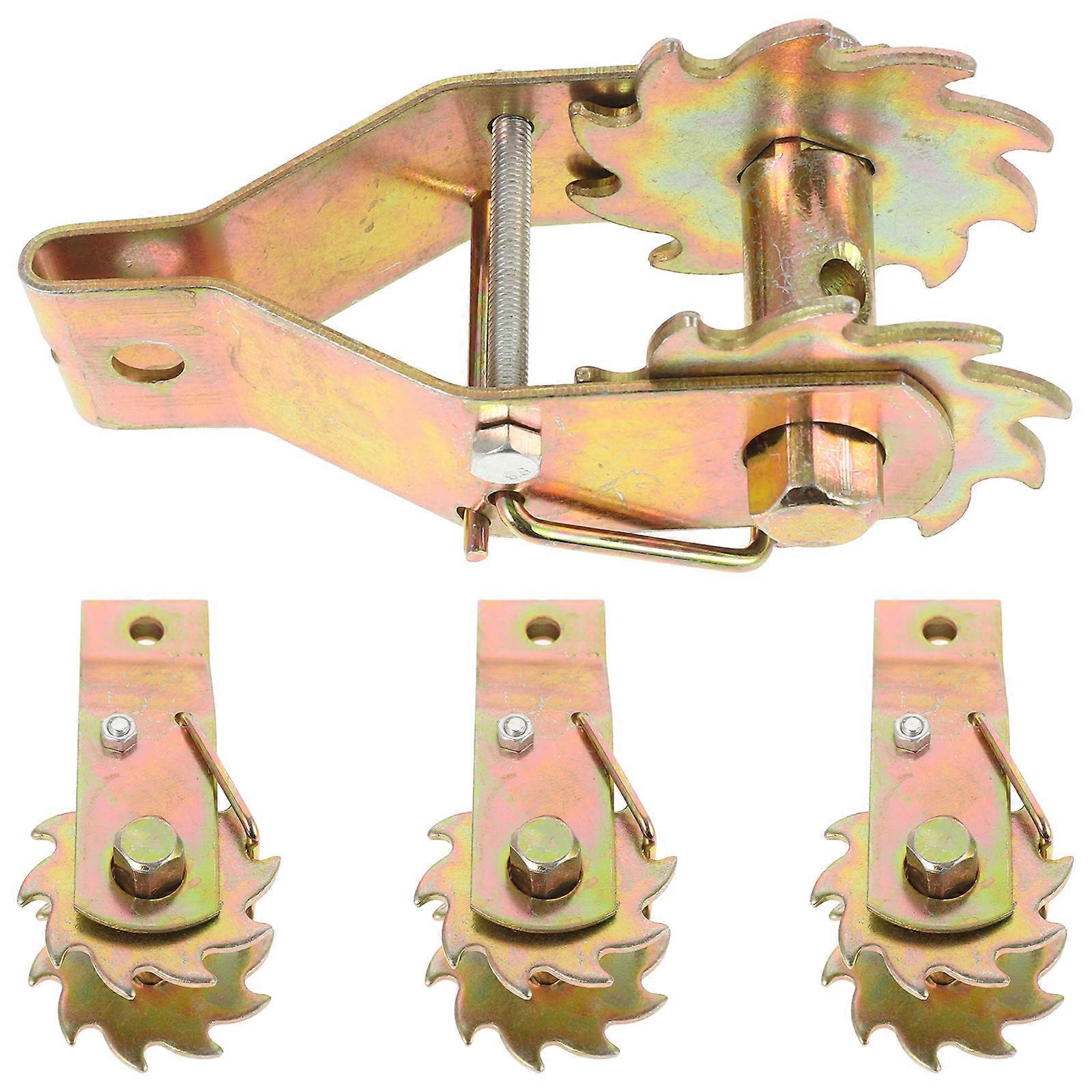 Steel Wire Tightener Gear Tool for Wire Rope 4Pcs Secure Tightening