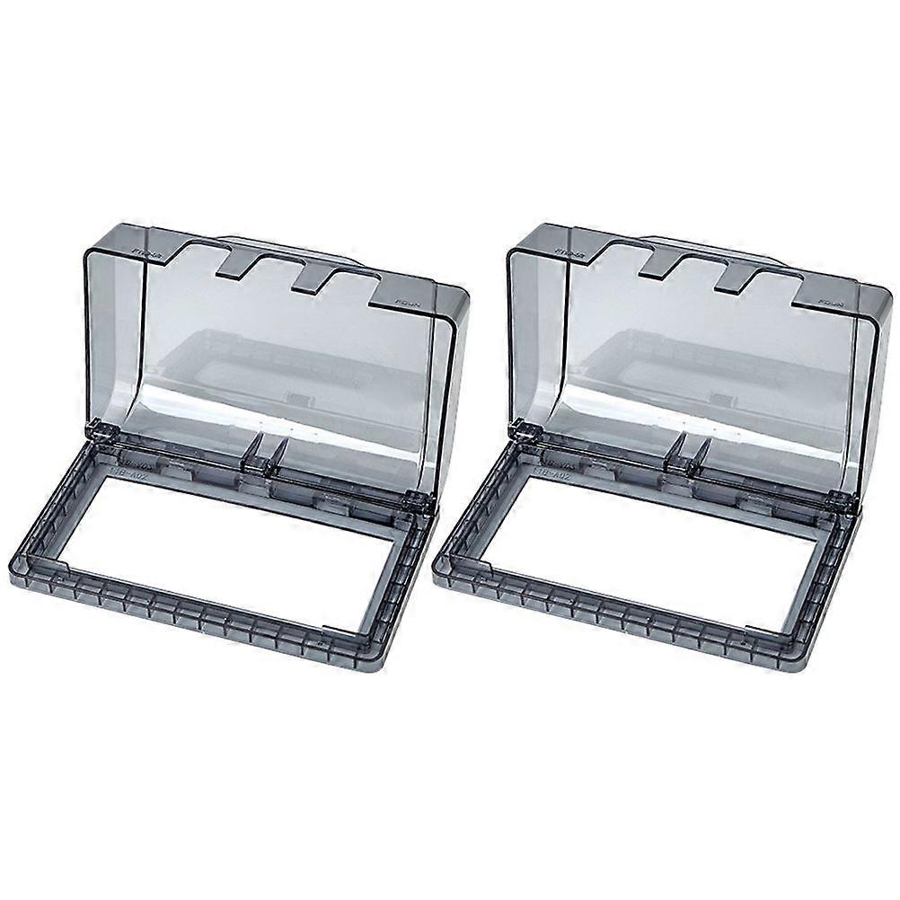 2pcs Waterproof Outlet Cover Outlet Protector Wall Socket Protection Box