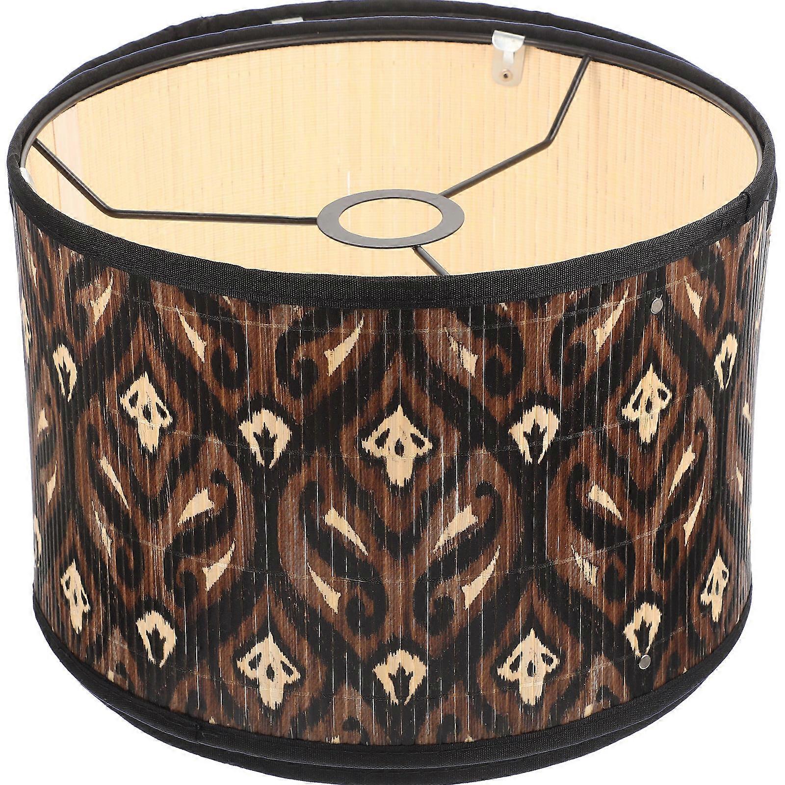 Retro Bamboo Lamp Shade for Home Use Light Accessory