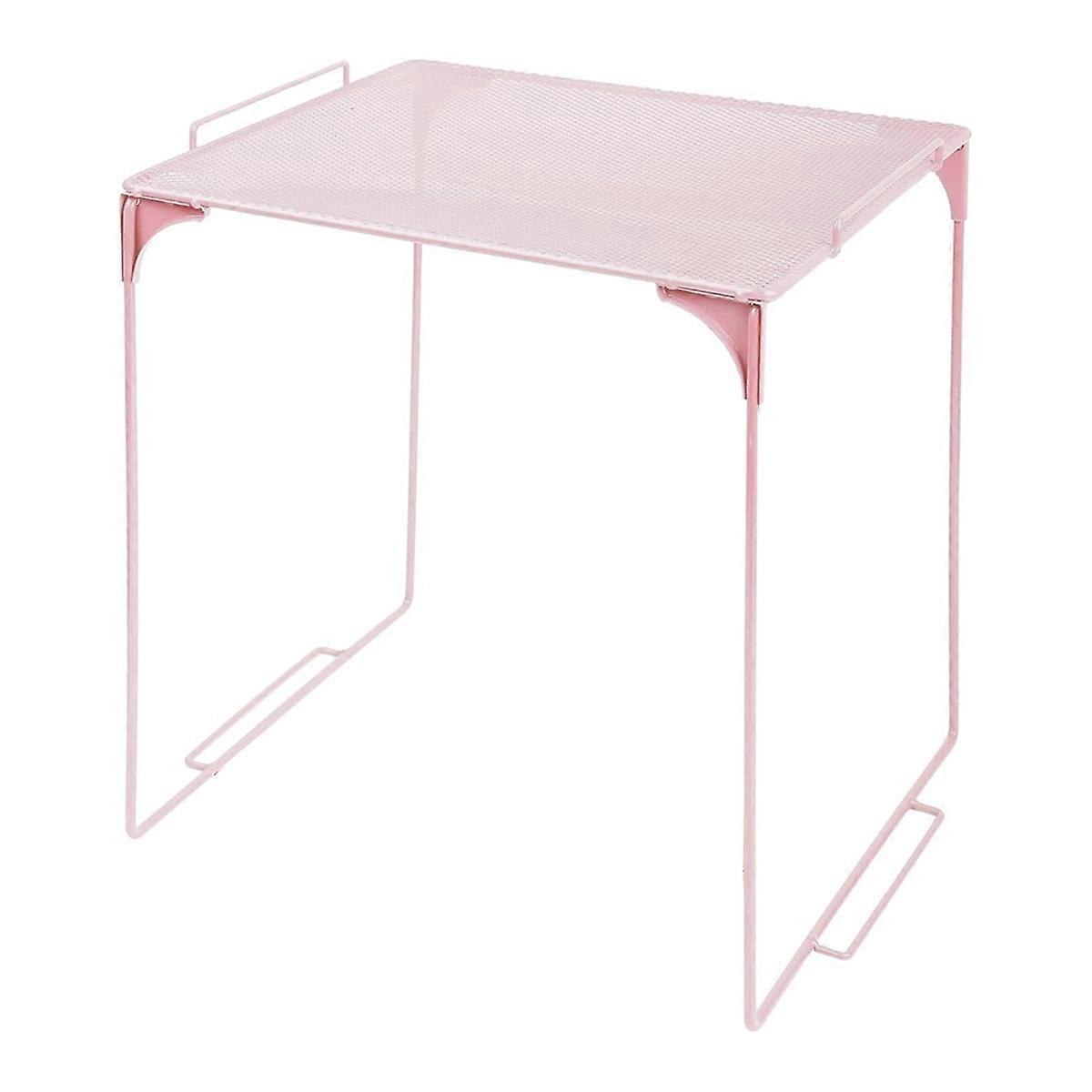 Locker Organizer Shelf Stackable Extra Locker Shelf Pink