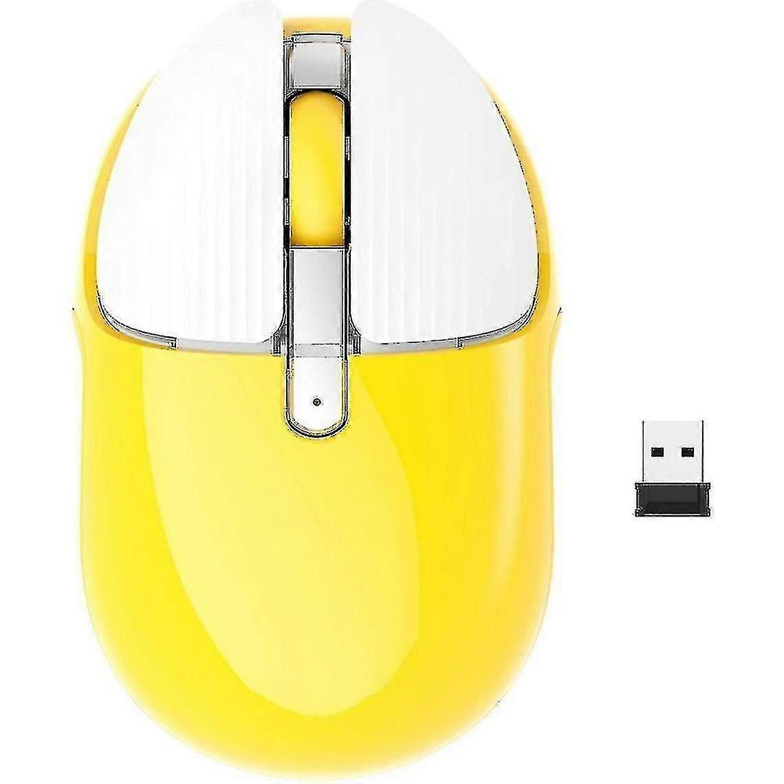Rechargeable Wireless Mini Mouse Mini Portable Mobile Mouse 1200dpi Silent 3 Buttons Optical