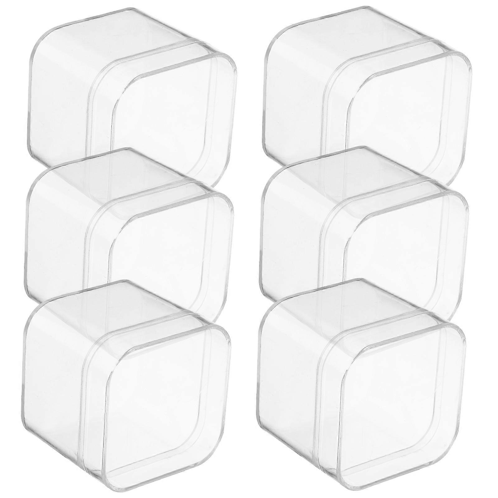 Transparent Candy Boxes Clear Plastic Favor Boxes for Candy 30 Pieces