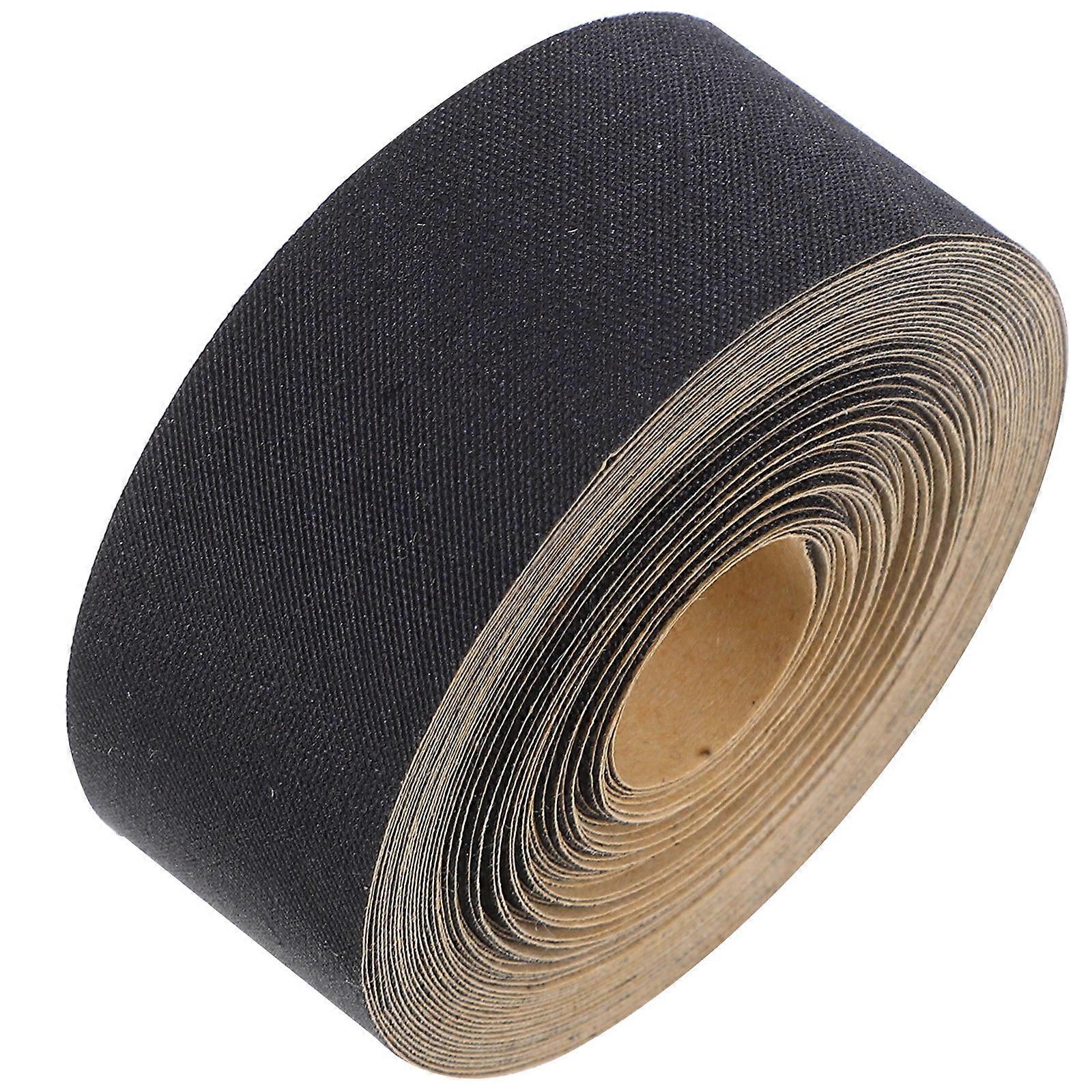 Black Cloth Lamp Shade Material for Edging 2 Rolls Self Adhesive Strips