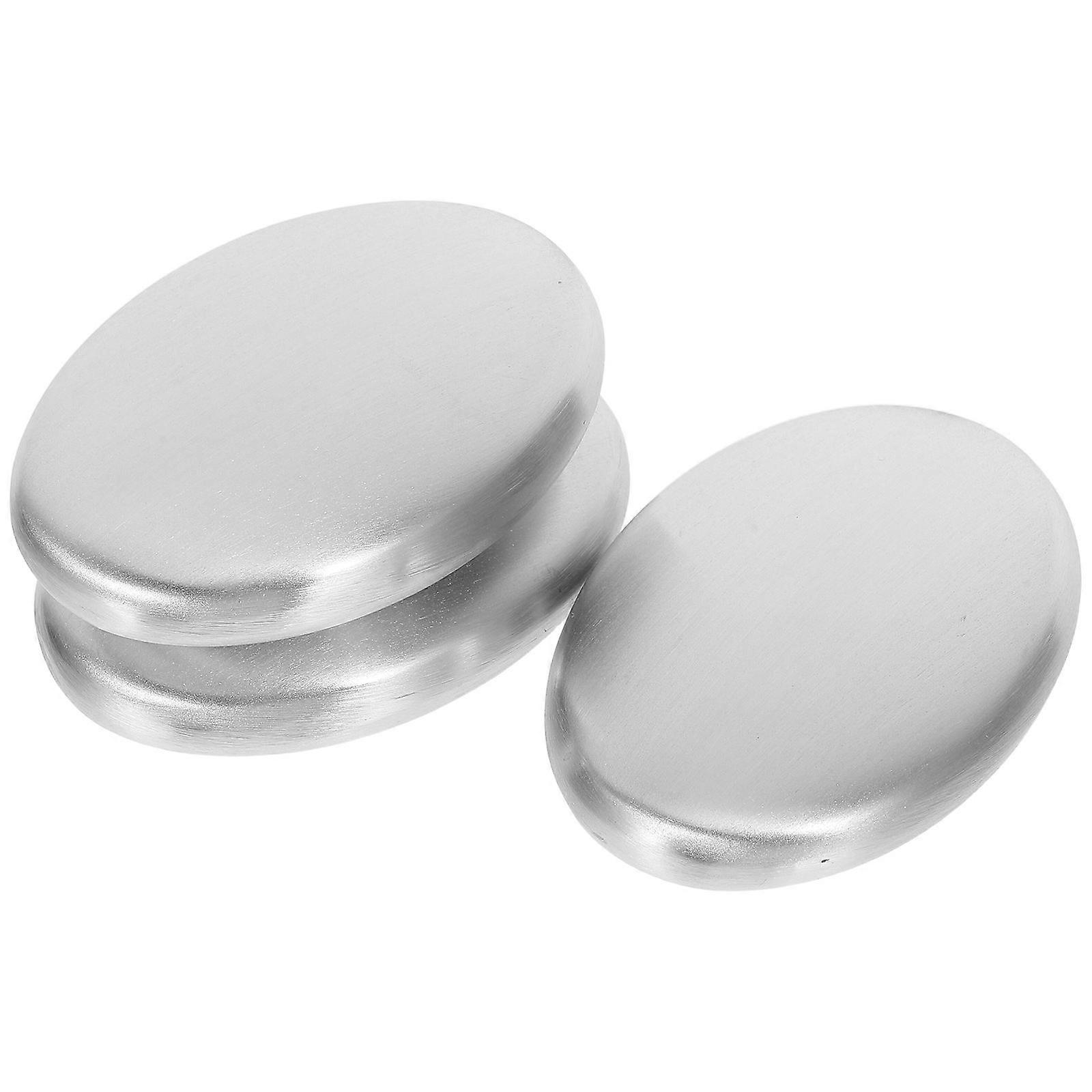 Kitchen Odor Remover Stainless Steel Soap for Deodorizing 3Pcs Bar