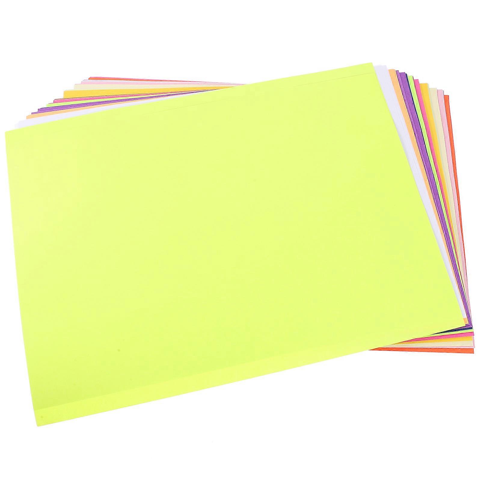 200 Sheets Thick Printing Paper Assorted Color Suitable For Office Art Applications Children School Supplies Drawing
