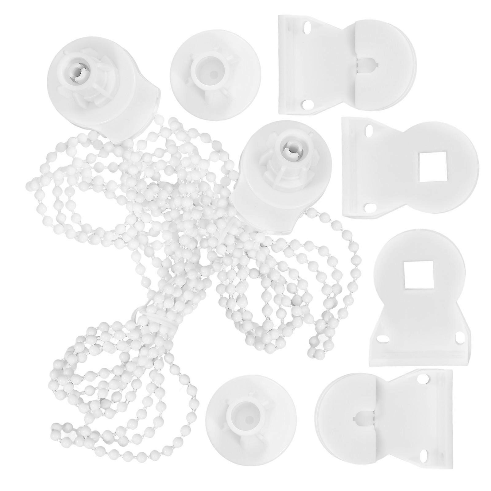 Roller Blind Fitting Roller Blind Repair Kit for Home 8Sets White Plastic