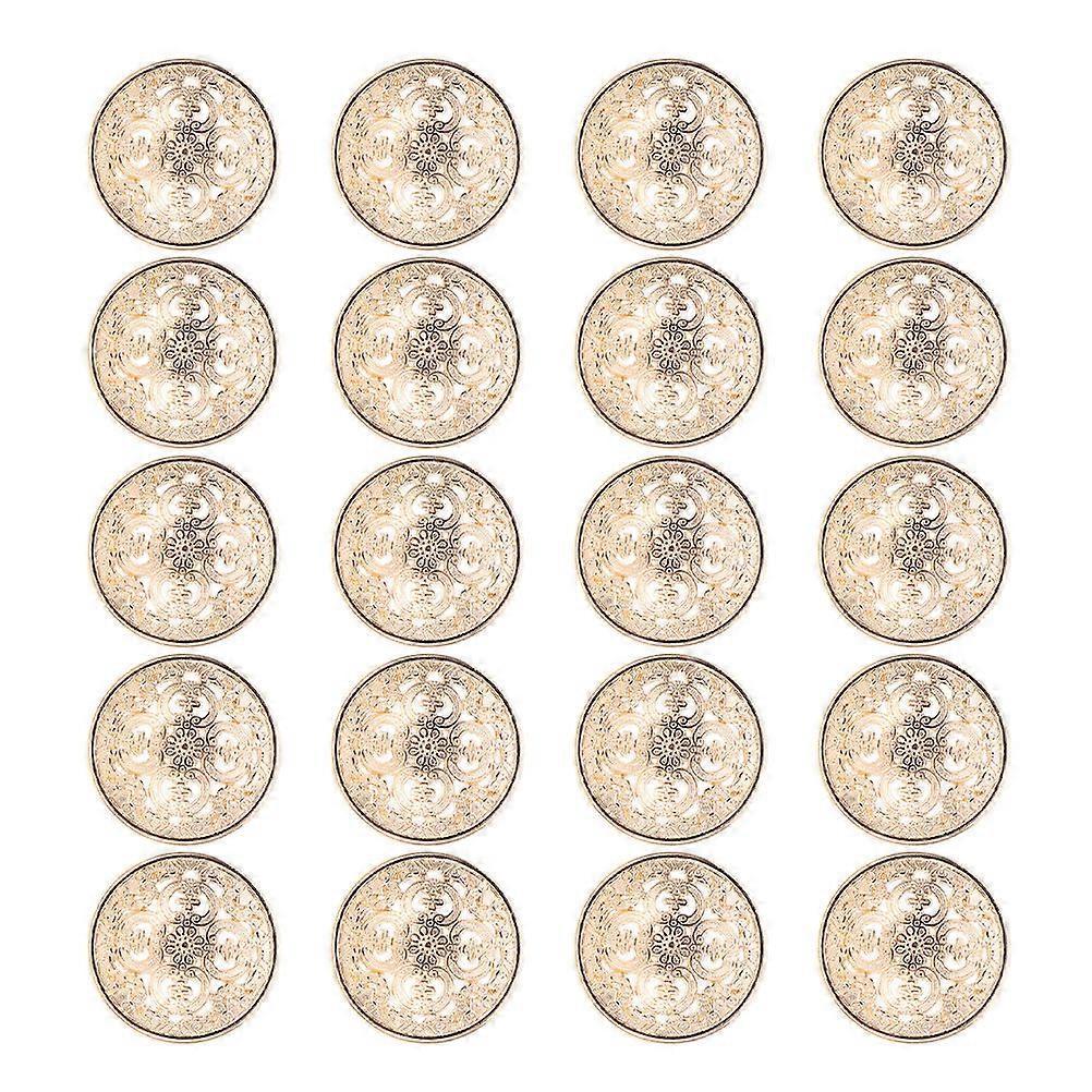 Decorative Clothes Buttons for Sewing 80Pcs Vintage Metal Buttons