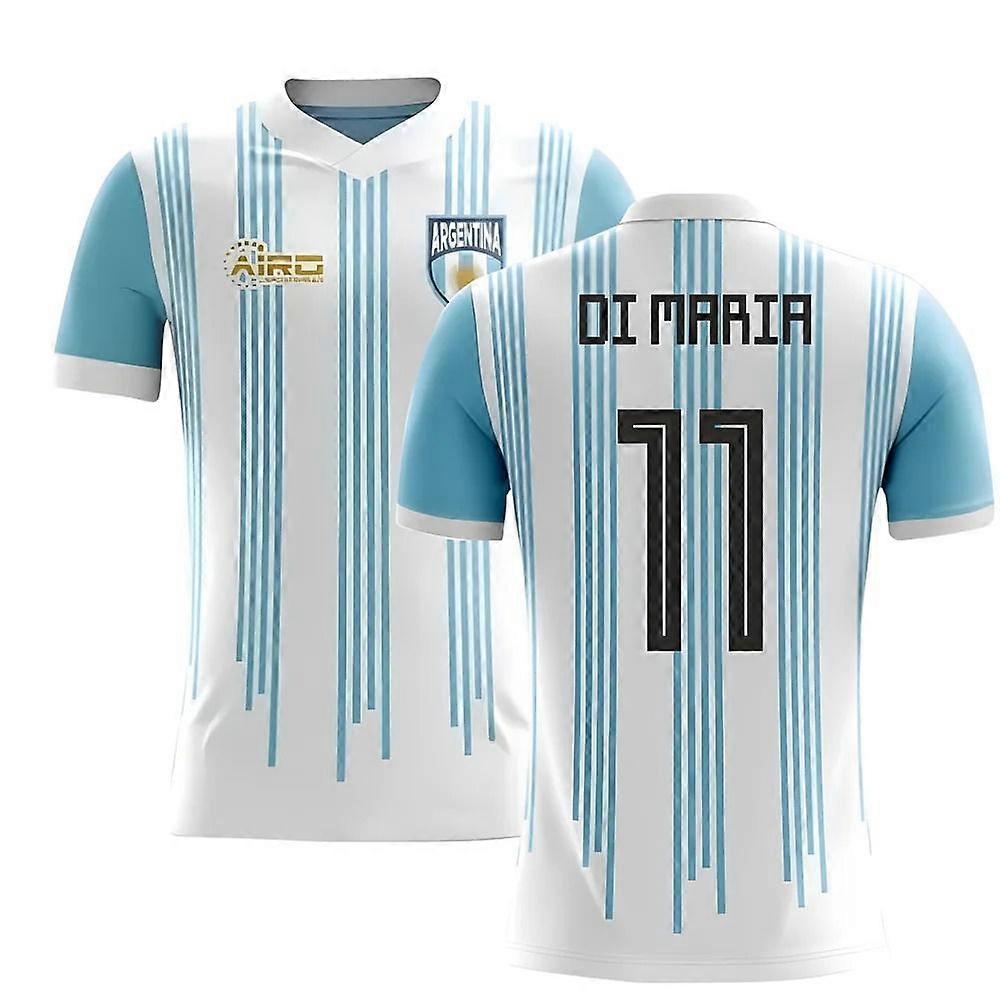 2025-2026 Αργεντινή Home Concept Ποδοσφαιρική φανέλα (Ντι Μαρία 11)