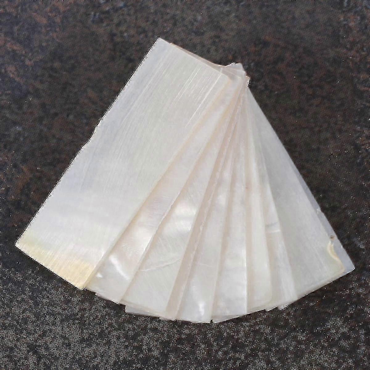 10pcs mother of pearl sheet blanks for inlay rectangle