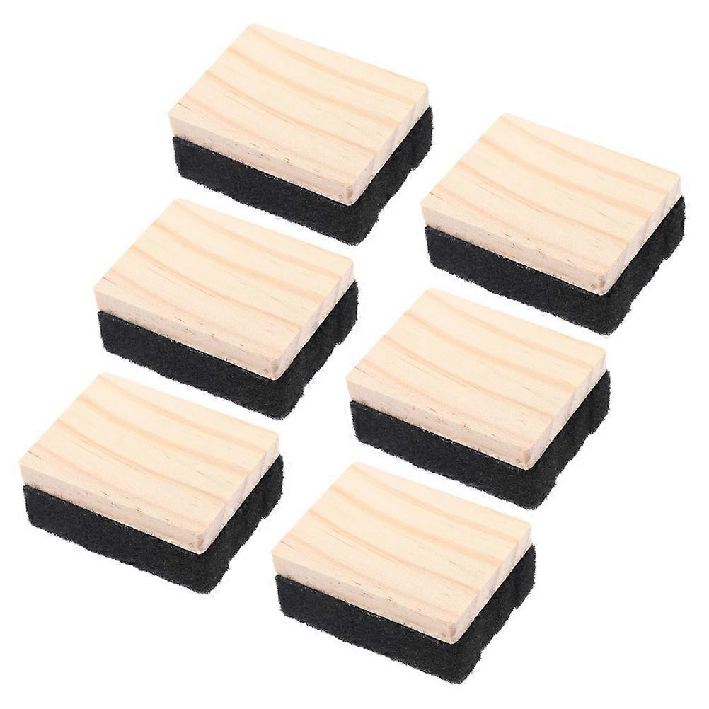 Felt Chalkboard Eraser 30Pcs Rectangular Simple Design For School Classroom Home Use Multi Color Writing Board Cleaning