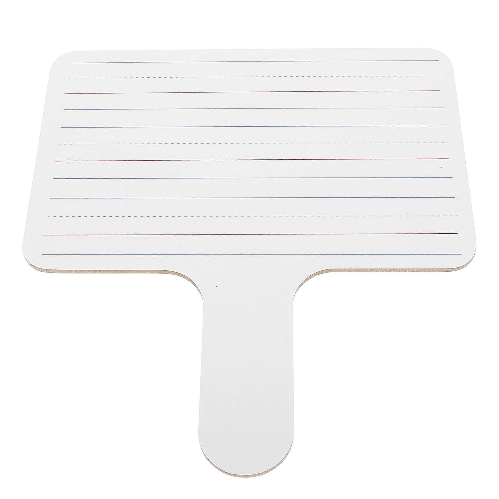 Small White Board Handheld Double Sided For Phonics Games 21.50X19.70X0.30CM Versatile Use 1Pcs