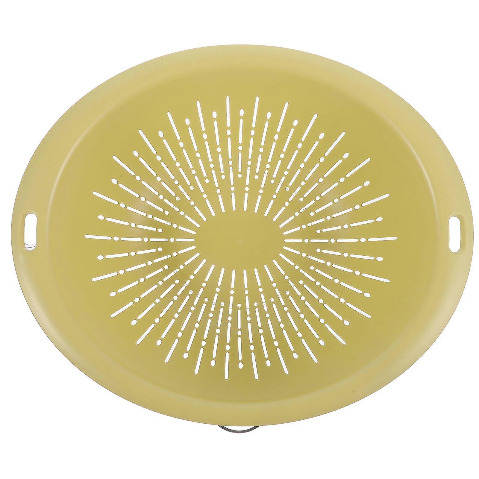 Kitchen Colander Strainer Double-Layered for Food Drainage 3Pcs