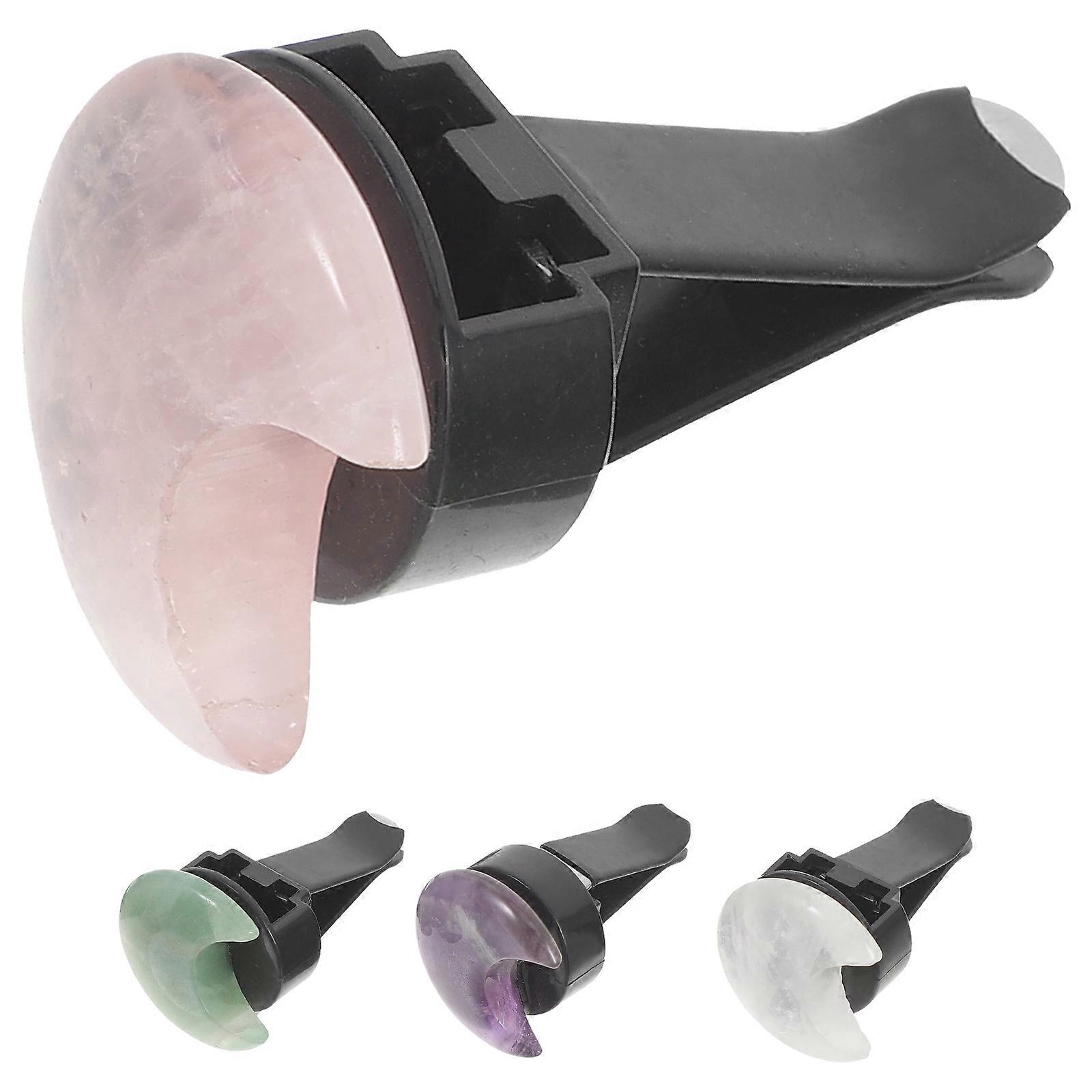 Aromatherapy Air Outlet Diffuser Clip 4Pcs Assorted Color Creative Design For Car Interior Accessories