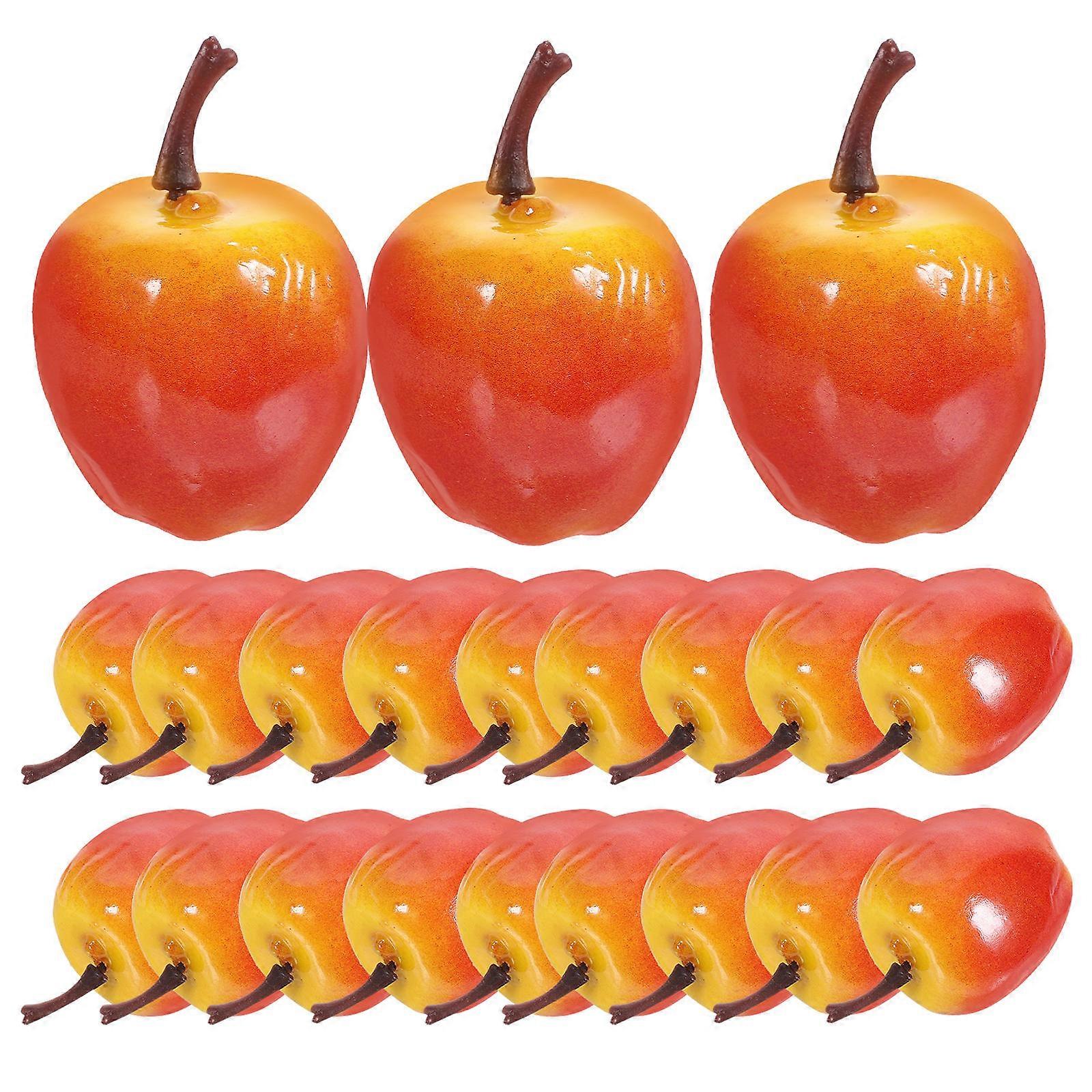 Artificial Fruit Decor Model Ornament Fruit Store Showcase Multi Foam Material Used for 20Pcs